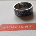 Отзыв о Сеть ювелирных магазинов Sunlight: Кольцо с синей эмалью и фианитами Святая Матрона