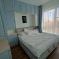 Спальня в нежно-голубом